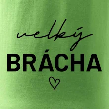 Velký brácha - nápis na prsou