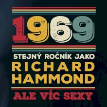 1969 stejný ročník jako Richard Hammond