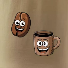 Parové triko - Hrnek a káva