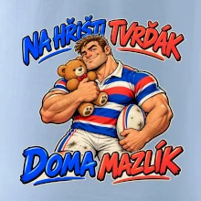 Na hřišti tvrďák, doma mazlík