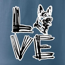 Německý ovčák love