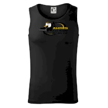 Bagrista v kruhu - vlastní nápis