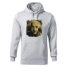 Albert se sluchátky