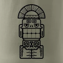 Mayové - socha se zuby