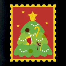 Rodinná vánoční trička - známky