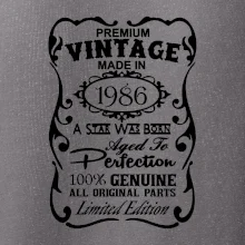 Vintage Etiketa - 1986