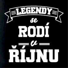 Legendy se rodí v říjnu