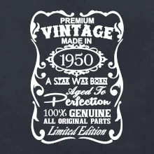 Vintage Etiketa - 1950