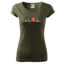 EKG rescue červená hvězda