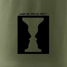 What do you see first? Pohár - Obličeje