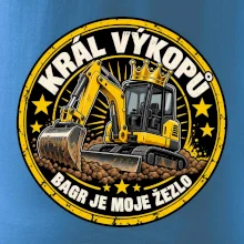 Král výkopů bagr je moje žezlo