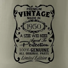 Vintage Etiketa - 1950