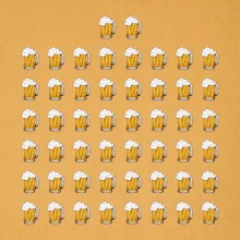 Narozeniny - 50x pivo