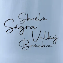 Velký brácha - nápis na zádech