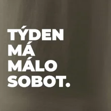 TÝDEN MÁ MÁLO SOBOT.