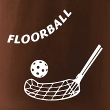 Floorball nápis šikmo