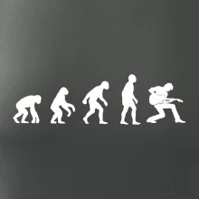 Evoluce kytarista - klečící