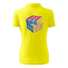 Rubikova kostka kreslená