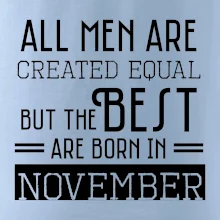 All men are created equal november