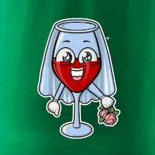 Červené víno pro nevěstu