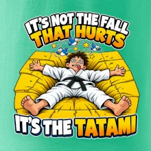 Pád bolí tatami judo