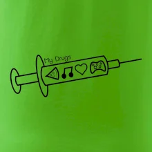 My Drugs - jídlo hudba