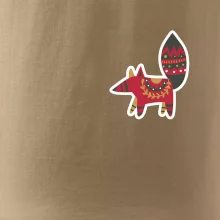 Folklor na prsu liška