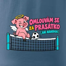 Nohejbalové prasátko na síti