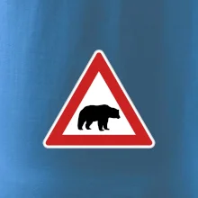 Dopravní značka - Pozor lední medvěd