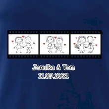 Svatební den - váš nápis (Hana-creative)