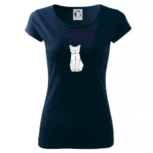 Origami kočka zepředu