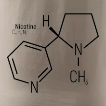 Molekulární struktura Nikotin