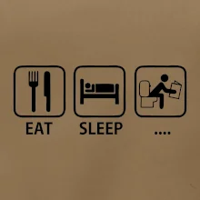 Eat sleep záchod