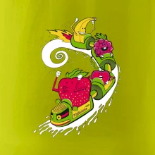 Milkshake vlak kreslený (Pecka design)