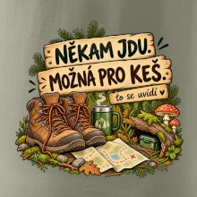 Někam jdu možná pro keš turistické boty