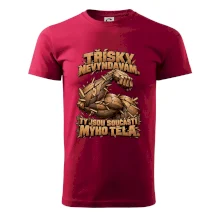 Třísky nevyndavám ty jsou součástí mýho těla - dřevěná paže