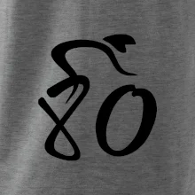 Cyklista slaví osmdesátiny (80)