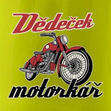 Dědeček motorkář
