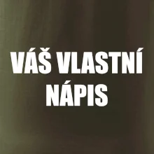 Tvůj vlastní nápis - tiskací Tvůj vlastní nápis - tiskací