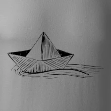 Letní romance - papírová loďka