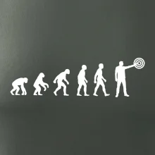Evoluce střelec terč Evoluce střelec terč