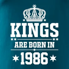 Kings are born in 1986