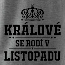 Králové se rodí v listopadu