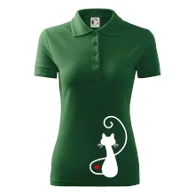 Zamilovaná kočka zpředu