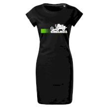 Kombajnista zelená a žlutá