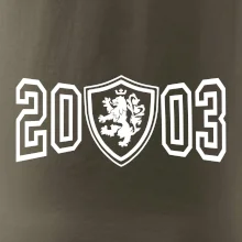 Narozeninový motiv - znak - 2003