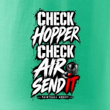 Kontrola zásobníku check hopper air paintball