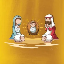 Ježíšek v jesličkách