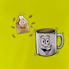 Parové triko - Hrnek a čaj