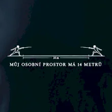 Můj osobní prostor má 14 metrů